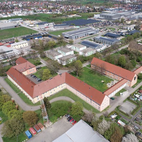 Der ehemalige Fliegerhorst in Crailsheim. (Foto: Stadtverwaltung Crailsheim)